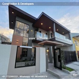 House front design  new house design duplex house design Model No - 0418