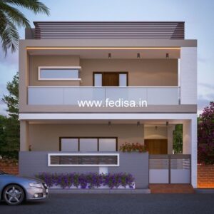 House front design new house design duplex house design Model No - 0422