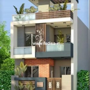 House front design new house design duplex house design Model No - 0422