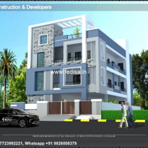 House front design  new house design duplex house design Model No - 0425