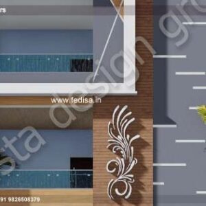 House front design  new house design duplex house design Model No - 0429
