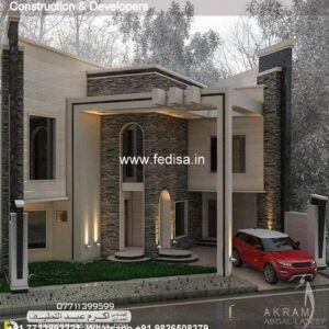 House front design  new house design duplex house design Model No - 0430