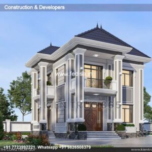 House front design new house design duplex house design Model No - 0433