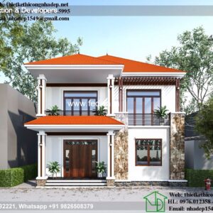 Luxury house house design modern house design -Model No - 0438