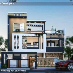 Luxury house house design modern house design -Model No - 0439