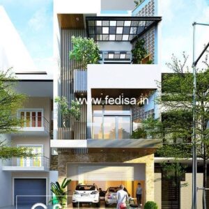 House front design  new house design duplex house design Model No - 0440