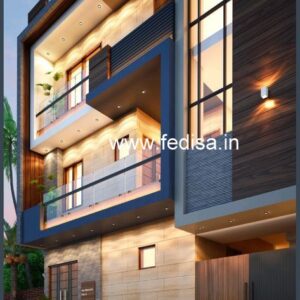 House front design  new house design duplex house design Model No - 0442