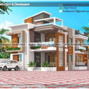Bungalow house design most expensive house contemporary house Model No - 0444