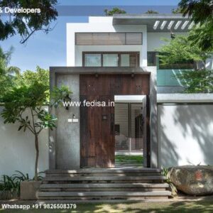 House front design  new house design duplex house design Model No - 0445