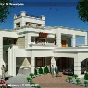 House front design  new house design duplex house design Model No - 0447