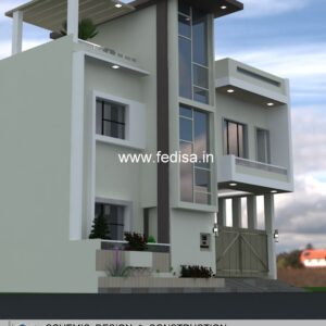 House front design  new house design duplex house design Model No - 0453