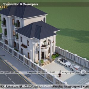 Luxury house house design modern house design -Model No - 0455