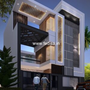 House front design  new house design duplex house design Model No - 0457