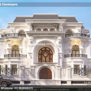 Luxury house house design modern house design -Model No - 0457