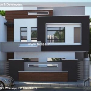 House front design  new house design duplex house design Model No - 0460