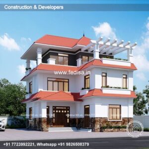 House front design  new house design duplex house design Model No - 0459