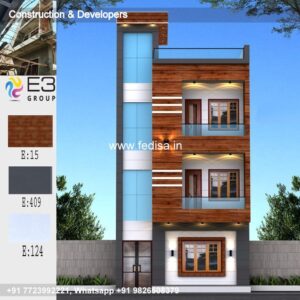 House front design  new house design duplex house design Model No - 0461