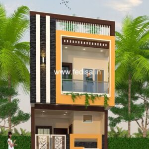 House front design  new house design duplex house design Model No - 0462