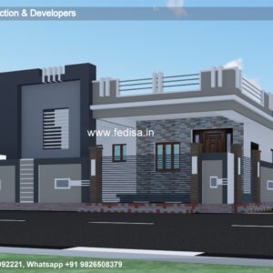 House front design  new house design duplex house design Model No - 0464