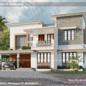 House front design  new house design duplex house design Model No - 0462
