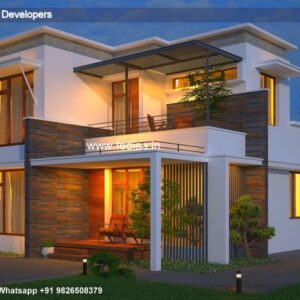 House front design  new house design duplex house design Model No - 0463