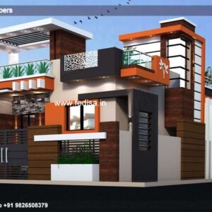 House front design  new house design duplex house design Model No - 0465
