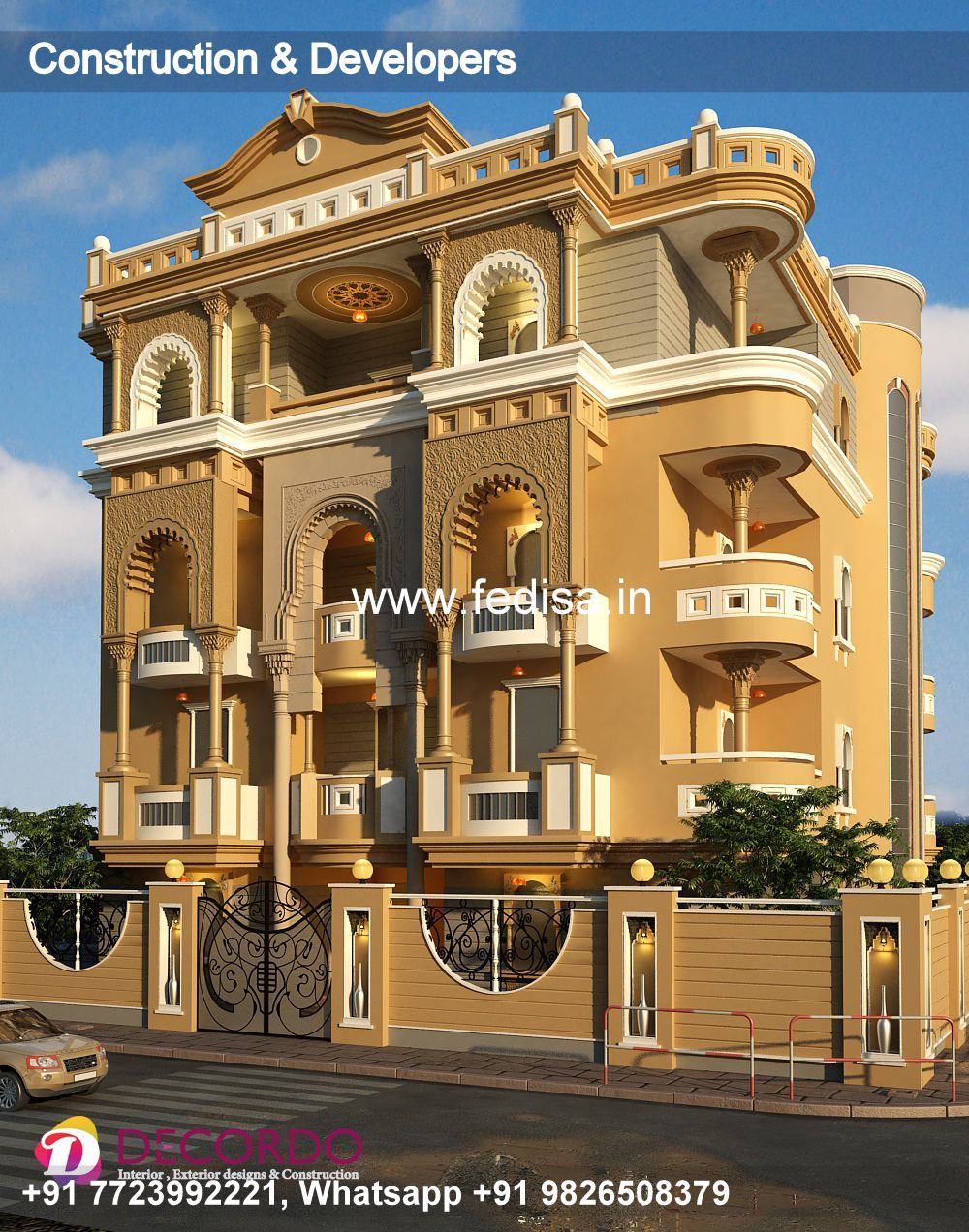 Luxury house house design modern house design -Model No - 0468