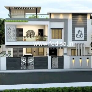 House front design new house design duplex house design Model No - 0469