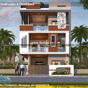 House front design  new house design duplex house design Model No - 0471
