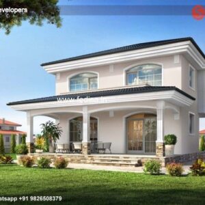 House front design  new house design duplex house design Model No - 0472