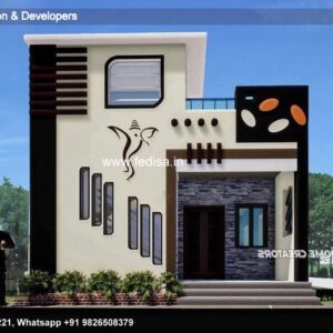 House front design  new house design duplex house design Model No - 0472