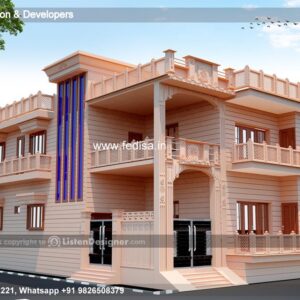 House front design  new house design duplex house design Model No - 0472