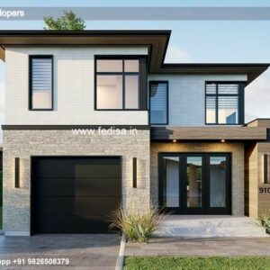 House front design  new house design duplex house design Model No - 0478