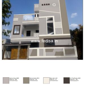 House front design  new house design duplex house design Model No - 0477