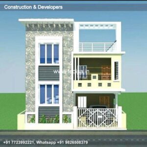 House front design  new house design duplex house design Model No - 0479