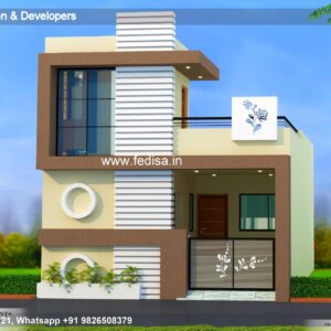 House front design  new house design duplex house design Model No - 0478