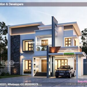 House front design  new house design duplex house design Model No - 0479