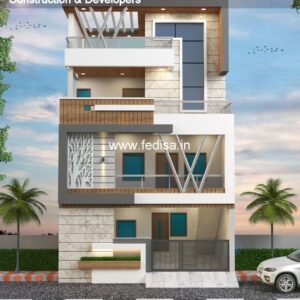 House front design  new house design duplex house design Model No - 0482