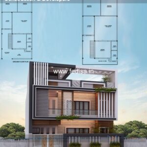 House front design  new house design duplex house design Model No - 0483