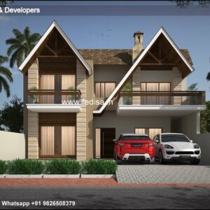 House front design  new house design duplex house design Model No - 0485
