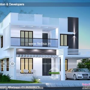 Luxury house house design modern house design -Model No - 0487