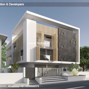 House front design  new house design duplex house design Model No - 0487