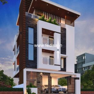 House front design  new house design duplex house design Model No - 0488