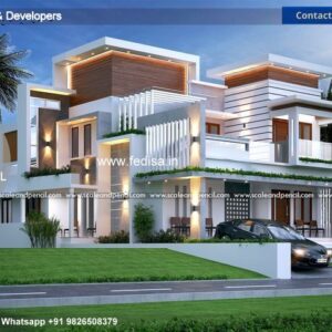 Bungalow house design most expensive house contemporary house Model No - 0489