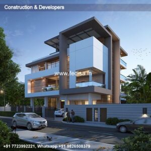 House front design  new house design duplex house design Model No - 0492