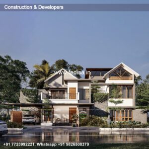 Bungalow house design most expensive house contemporary house Model No - 0491