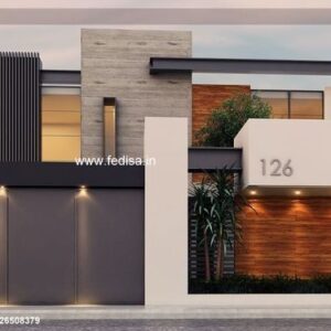 House front design  new house design duplex house design Model No - 0496