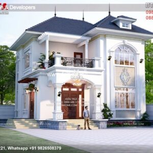 House front design  new house design duplex house design Model No - 0497