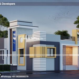 Bungalow house design most expensive house contemporary house Model No - 0497