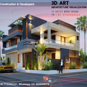 Luxury house house design modern house design -Model No - 0498